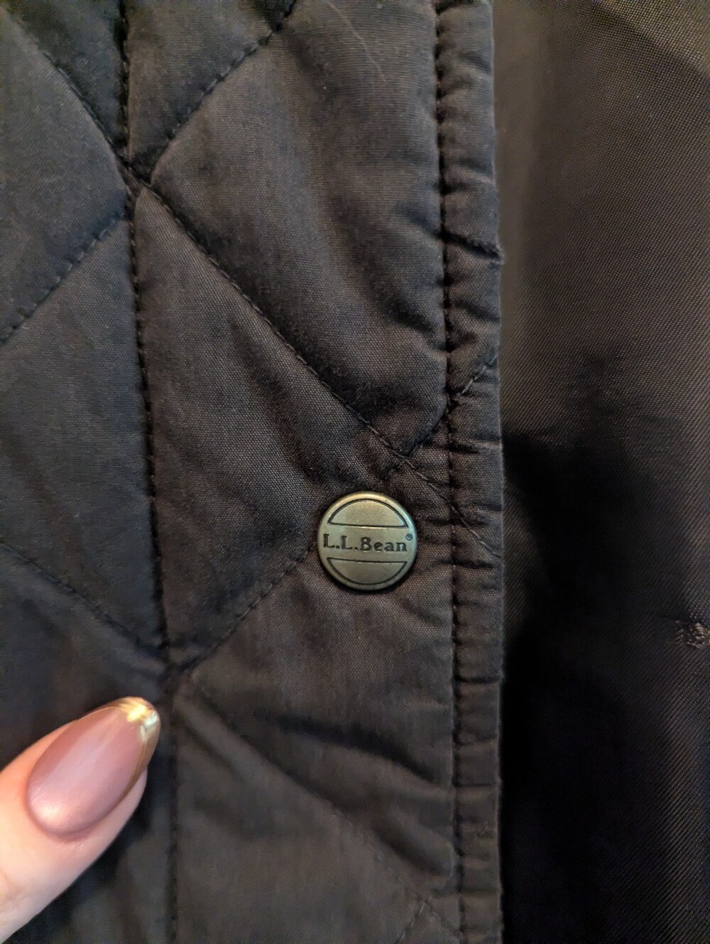 Vintage LL Bean Quilted Riding Barn Jacket - Picture 6 of 13